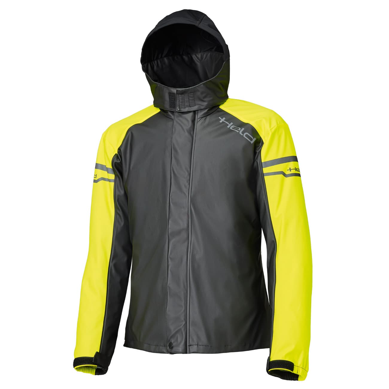 Held Rainstretch Top siyah-neon sarı yağmurluk ceketi