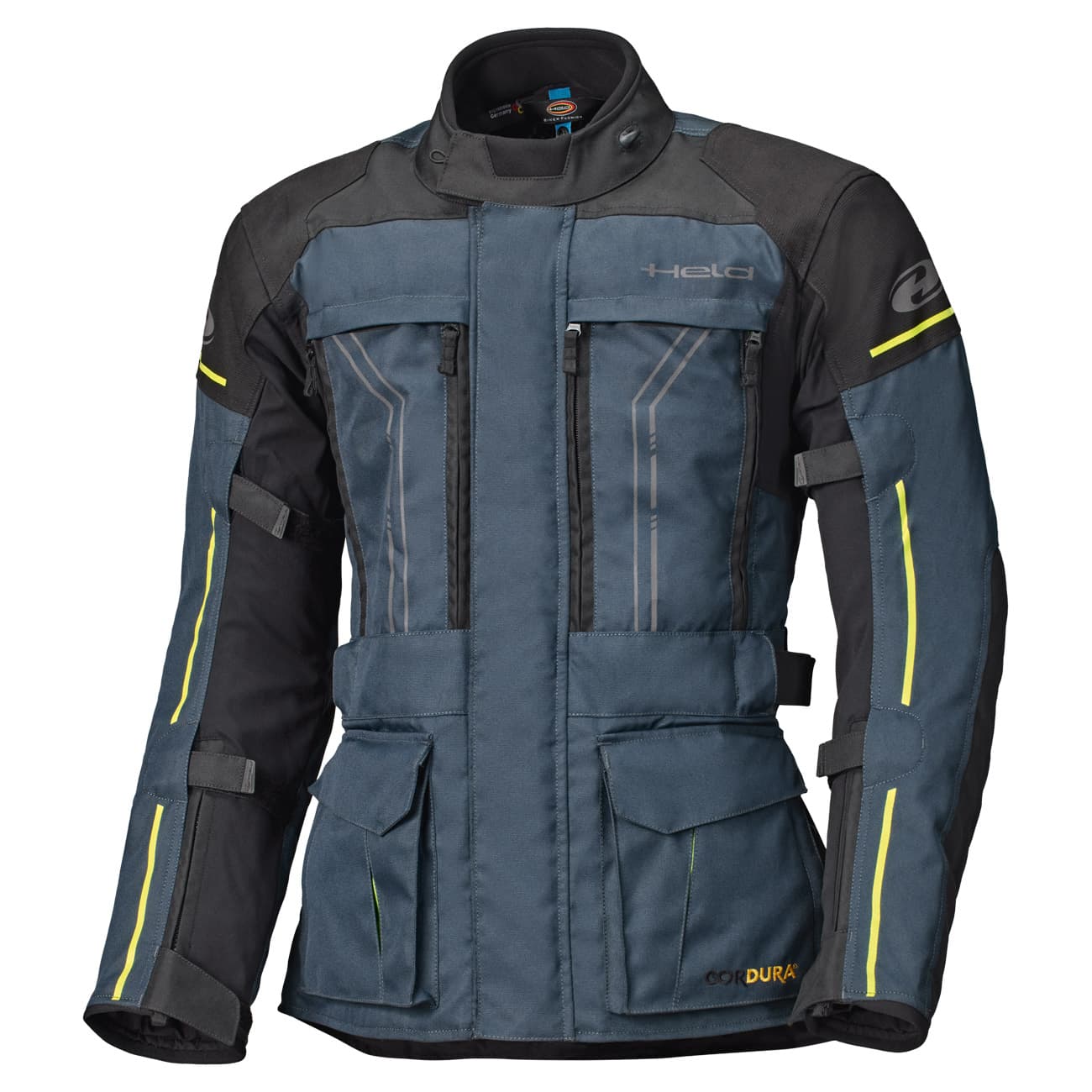 Held Pentland Top adventure montu lacivert-neon sarı, önden görünüm