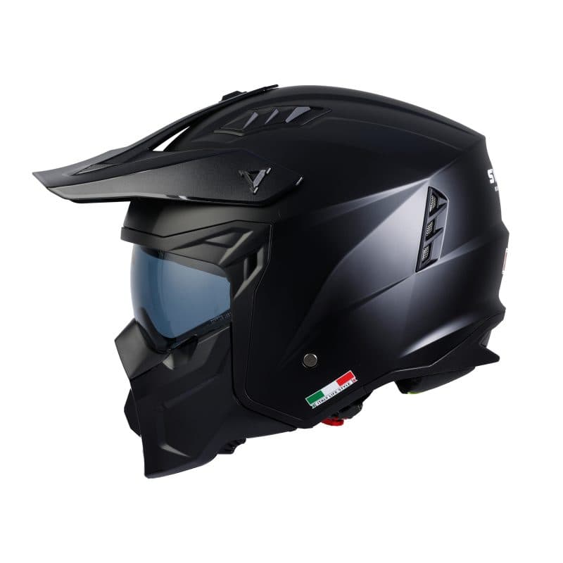 Sway SW X1 Seul modüler kask, mat siyah