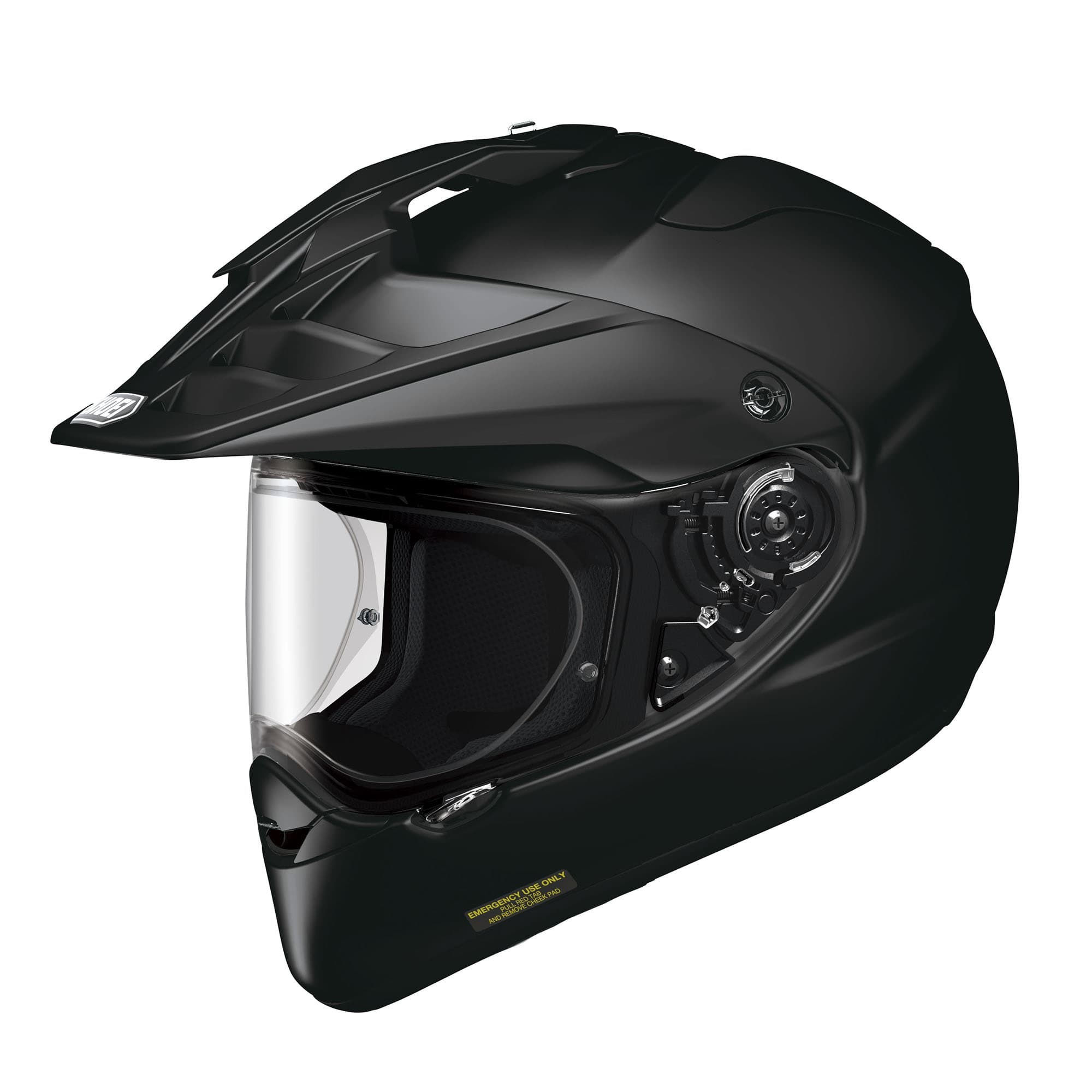 Shoei Hornet ADV 06 adventure kask, parlak siyah