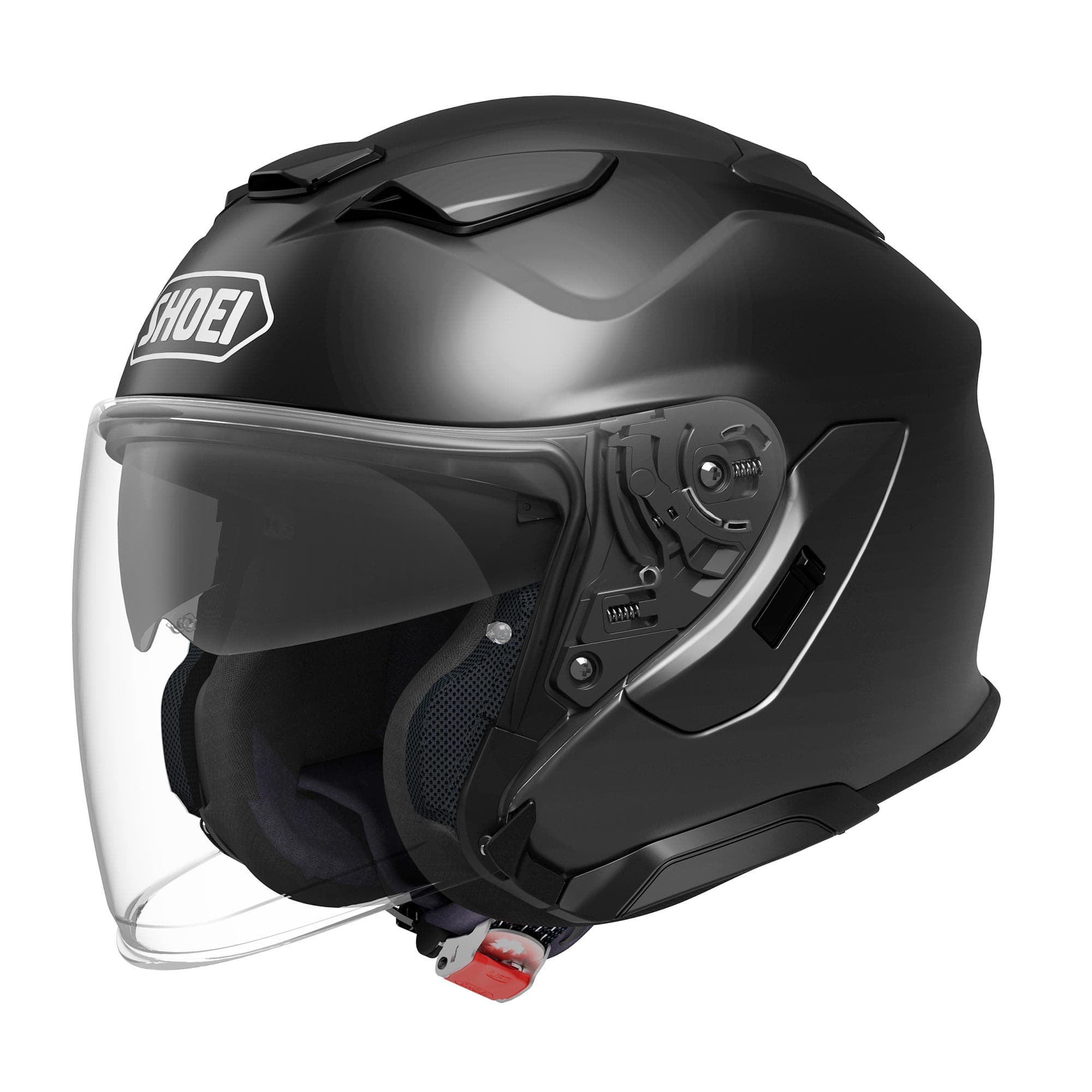 Shoei J-Cruise 3 açık kask, parlak siyah