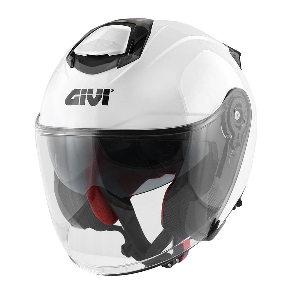 Givi X32 jet kask, beyaz, önden çapraz