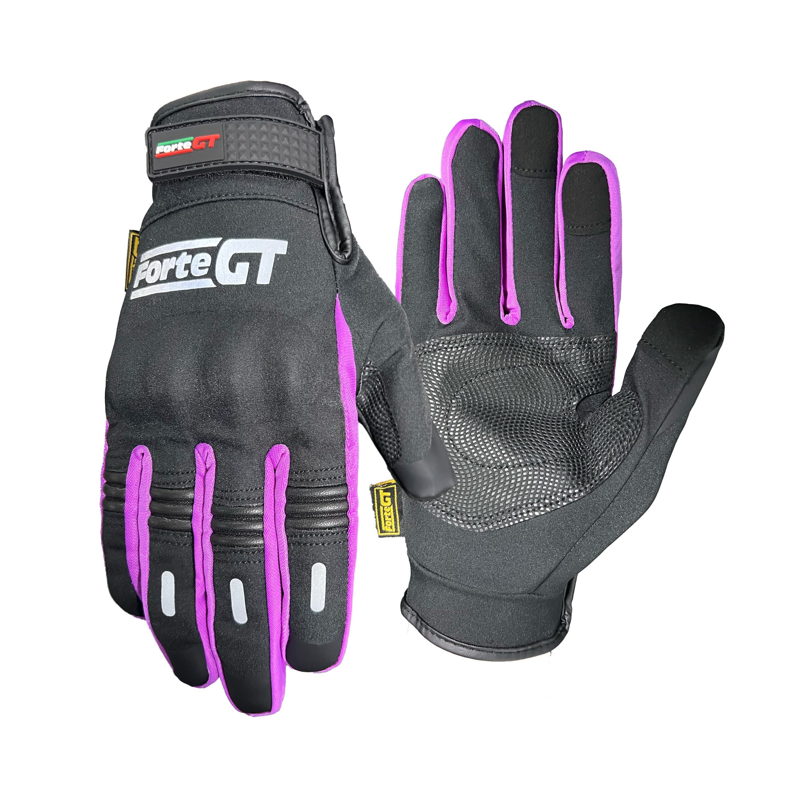Forte GT 07 Softshell Kadın Eldiven motosiklet eldiveni, üstten görünüm