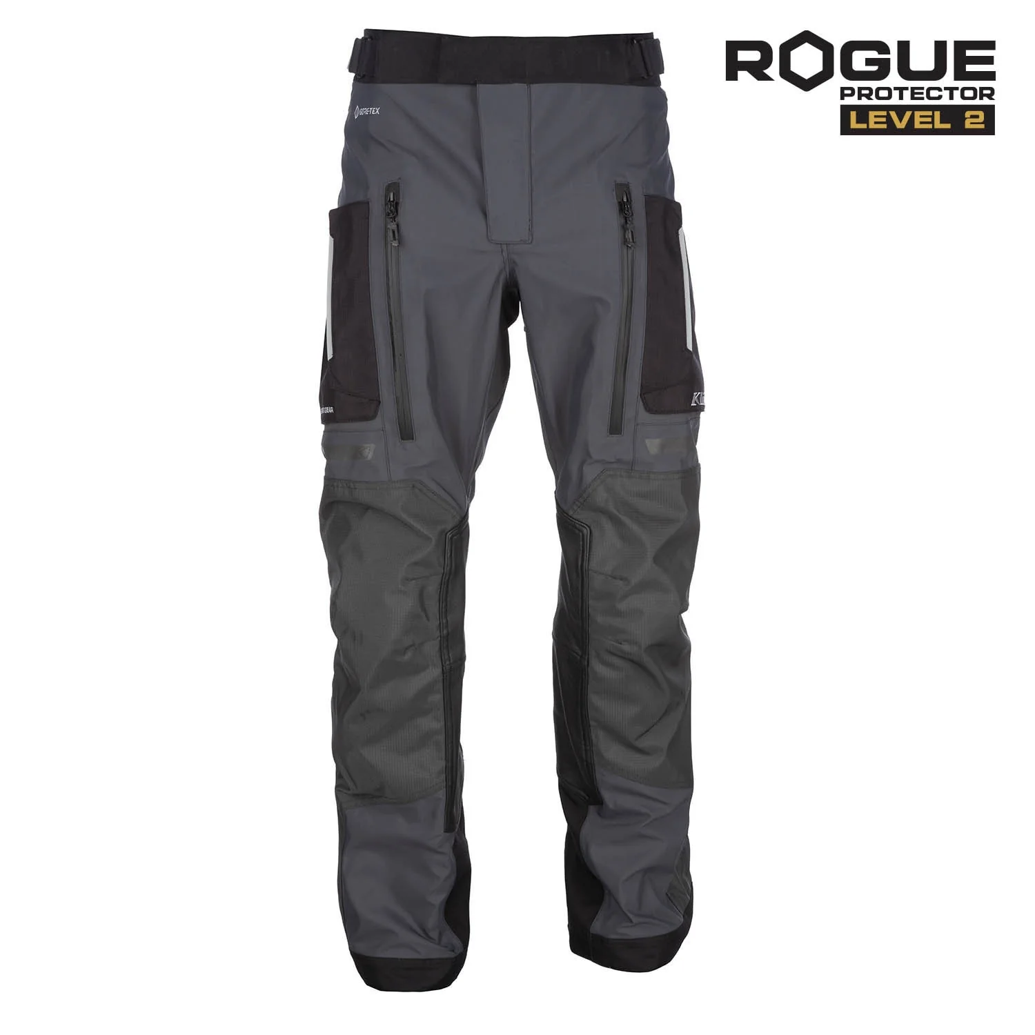 KLIM Carlsbad adventure pantolon, Stealth Black, önden