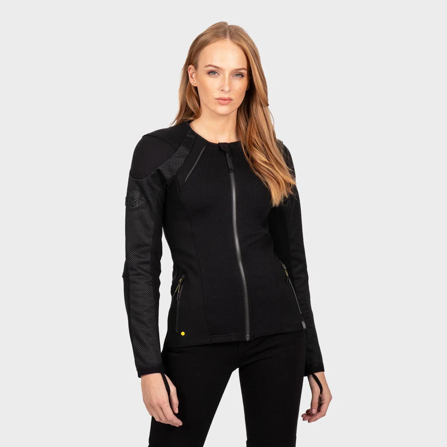 Knox Women's Urbane Pro MK3 kadın korumalı gömlek, siyah