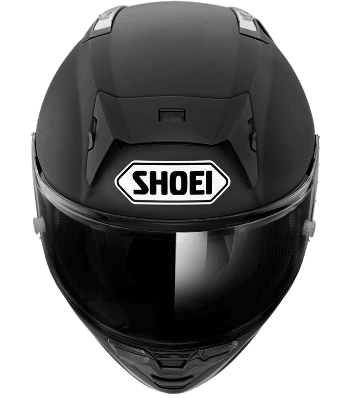 Shoei X-SPR Pro kapalı kask, önden görünüm