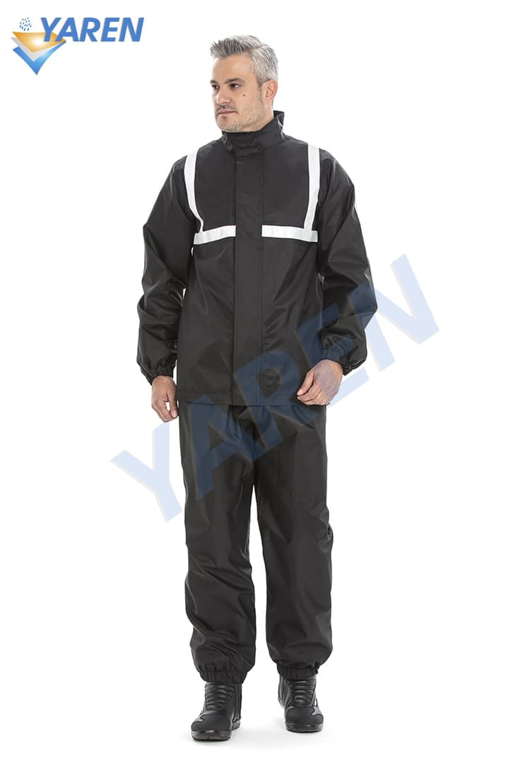 Yaren YRN-6100 motokurye yağmurluk önden görünüm