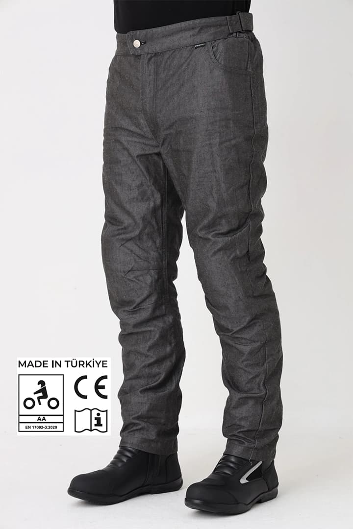 Yaren Tekstil YRN-8003 Dyneema motorcu pantolonu, önden