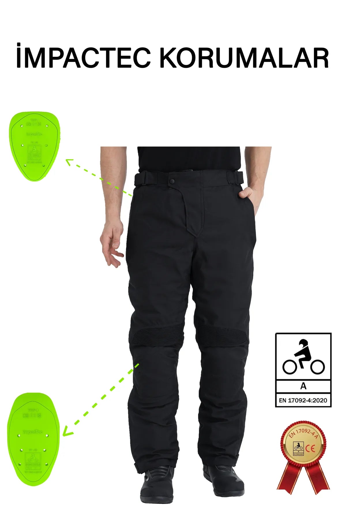 Kışlık Motorcu Pantolonu
