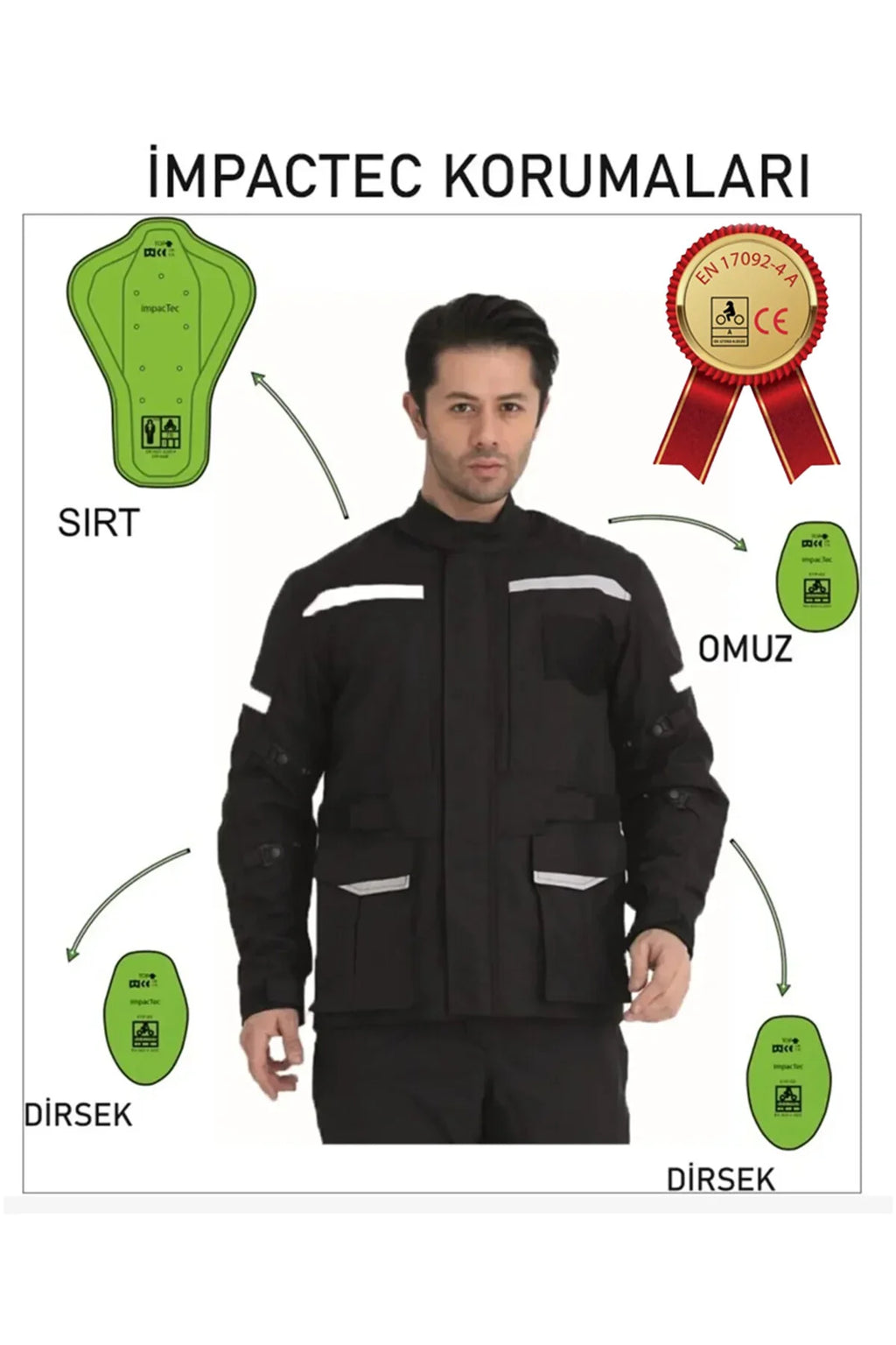 Kışlık Moto Kurye Mont