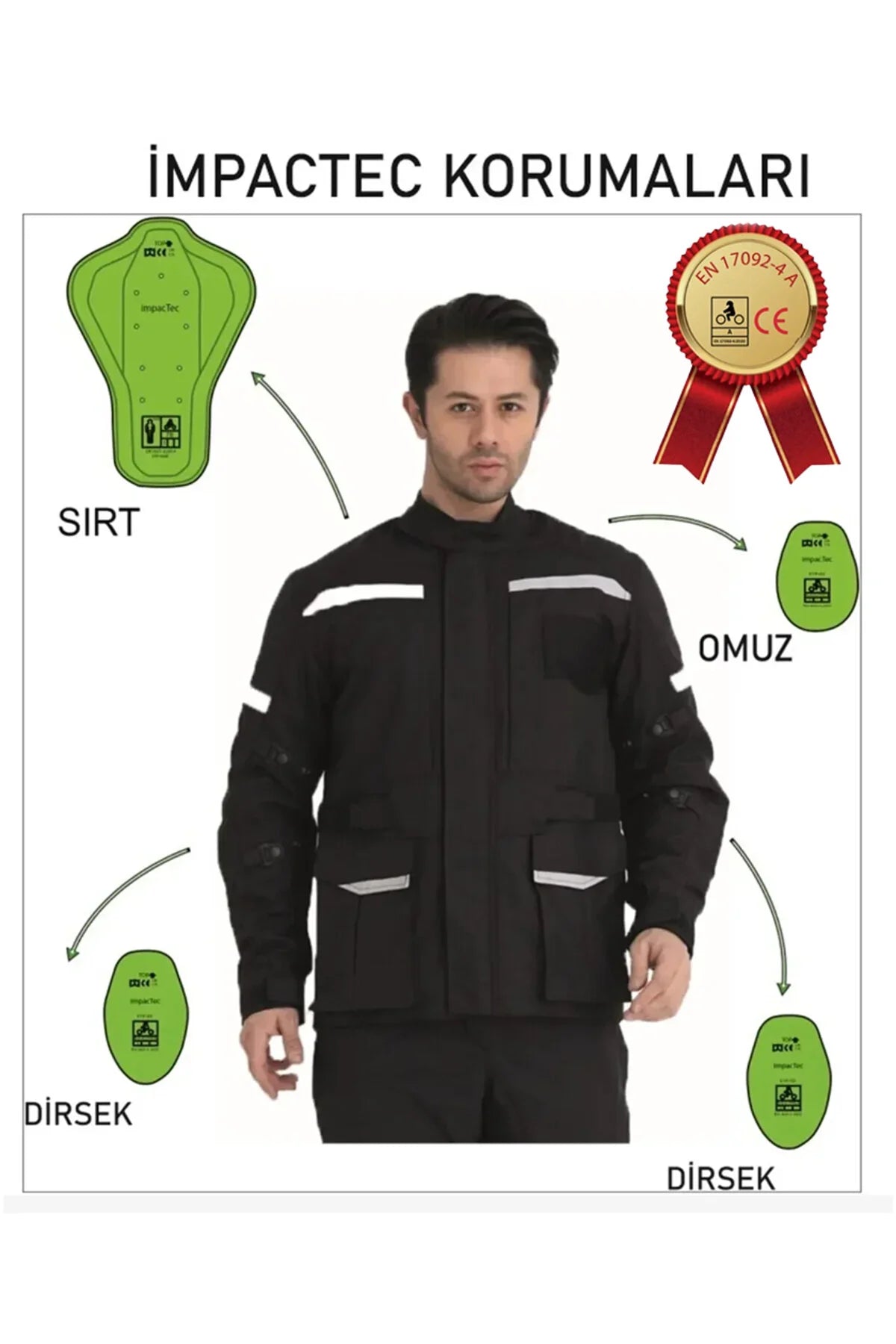 Kışlık Moto Kurye Mont
