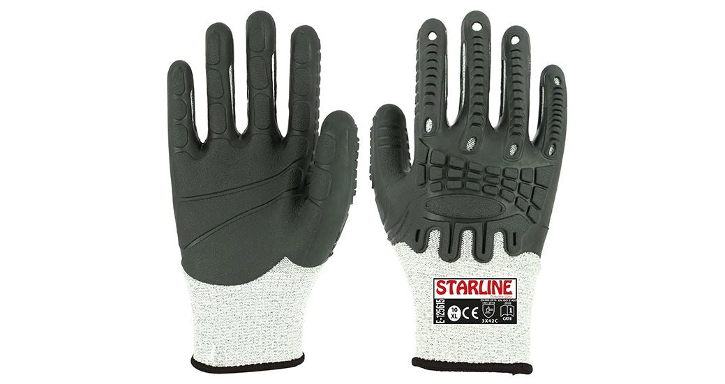 STARLINE TPR Eldiven GRİ