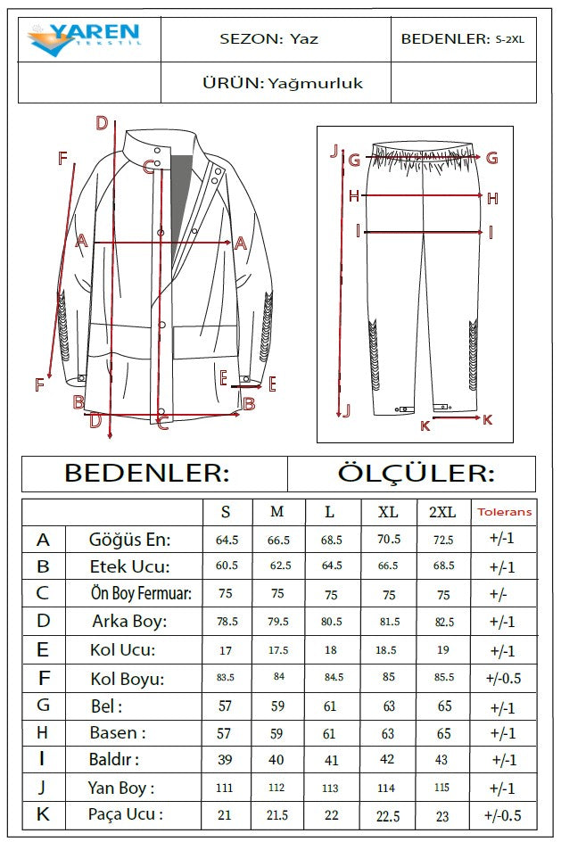 Motorcu Yağmurluk - 6