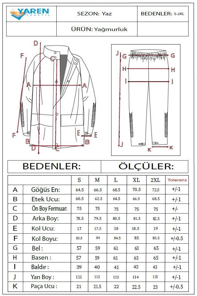 Motorcu Yağmurluk - 5